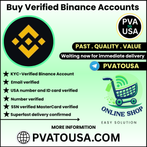 Buy Verified Binance Accounts