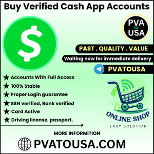 Buy Verified Cash App Accounts