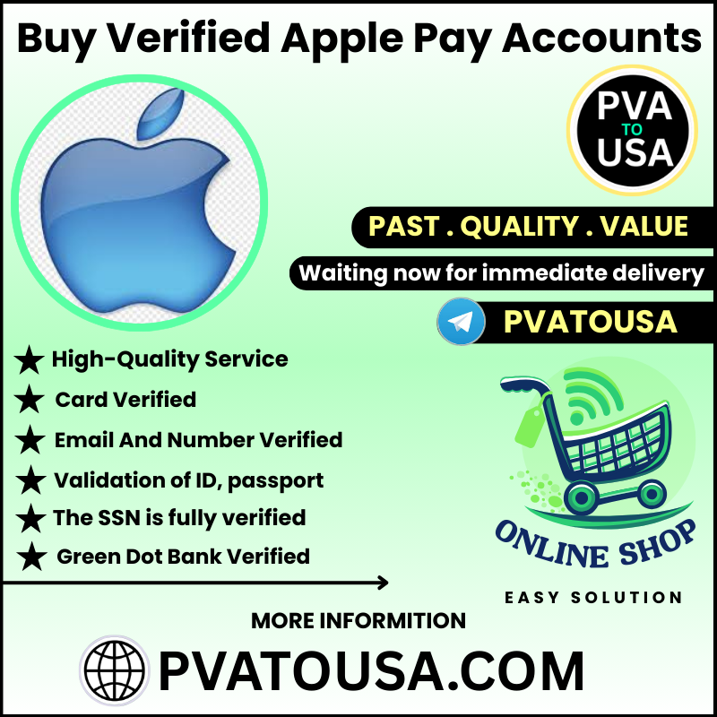 Buy Verified Apple Pay Accounts