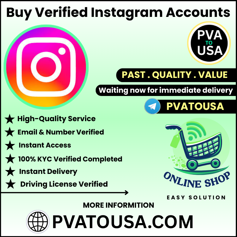Buy Verified Instagram Accounts