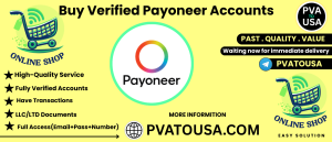 Buy Verified Payoneer Accounts
